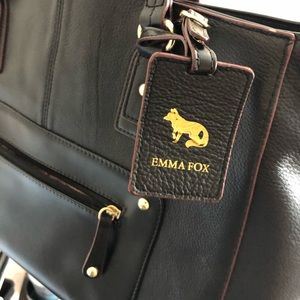 Emma Fox Park Avenue Tote. computer-travel bag